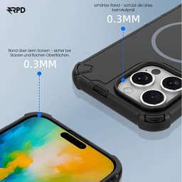 Apple iPhone 13 - Étui RPD Outdoor MagSafe, antichoc et résistant aux chutes, noir – Bild 2