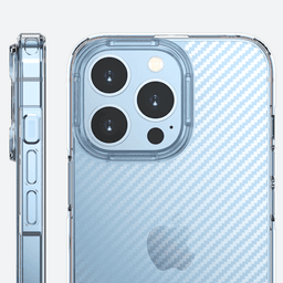 iPhone 13 Pro - Acrylic carbon style case black – Bild 9