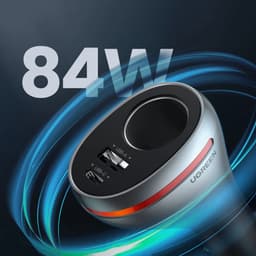Ugreen - USB-C car charger 84W 1x USB-C + 1 x USB-A (CD204 / 60712), silver – Bild 5