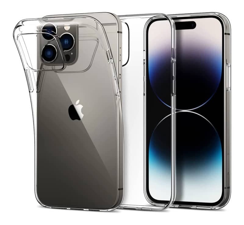iPhone 14 Pro Max - X-Level Antislip Clear Case Hülle Transparent