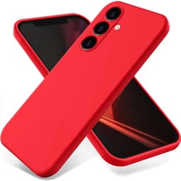 Samsung Galaxy A42 5G (2020) - Silikon Schutzhülle, rot – Bild 1