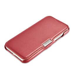 iPhone X/XS - Custodia Flip Serie Lusso iCarer Rosso RIX02 – Bild 6