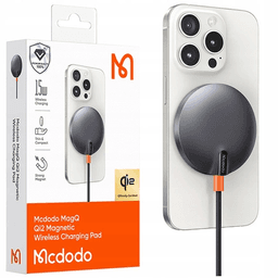McDodo - MagQ Qi2 Magnetic Wireless Charging Pool with MagSafe, 15W, Black – Bild 1