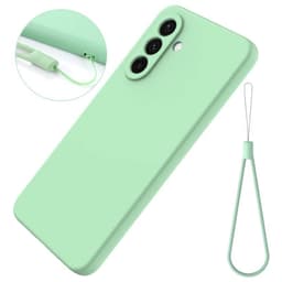 Samsung Galaxy A26 - Silicone protective case, green – Bild 3