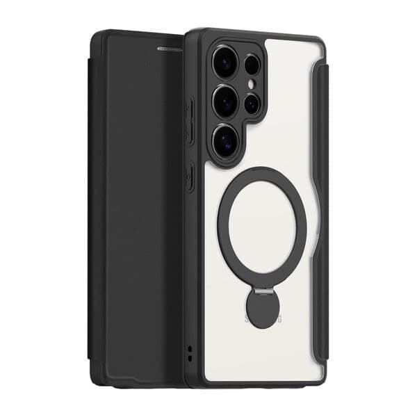 Samsung Galaxy S25 Ultra - Dux Skin X Pro Series con supporto ad anello a 360 gradi, nero – 2