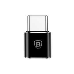 Baseus Adaptateur Micro Femelle vers Type-C Mâle Noir CAMOTG-01 – Bild 2