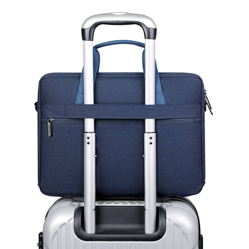 Okade - MacBook / laptop bag, 1413.3-14inch, T64, navy blue – 4