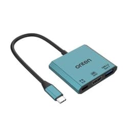 UC301- Onten 3-in-1 4k 60Hz Usb-C to Hdmi Adapter – Bild 1