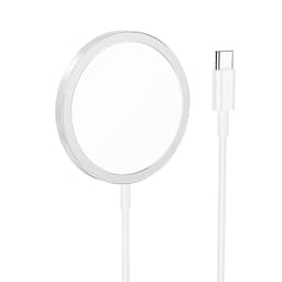 Hoco - CW47 Original series 15W magnetic wireless fast charger / Magsafe weiss – Bild 2