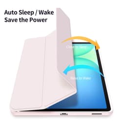Samsung Galaxy Tab S10 FE/S9 FE/S9 - Dux Ducis Toby Series, Rose – Bild 5