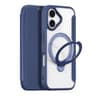 iPhone 17 - Dux Ducis Skin X Pro Series étui avec MagSafe Stand, bleu