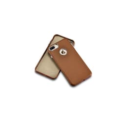 iPhone 7/8 plus iCarer Woven Pattern Real Leather Phone back case-Ring brown – Bild 5