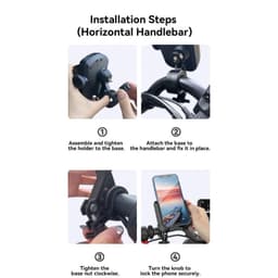 Joyroom - JR-ZS431 - Bike Phone Mount Black – Bild 7