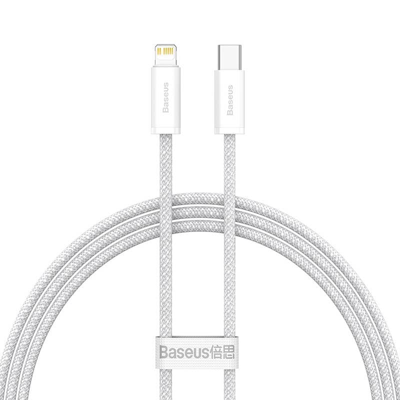 Baseus - Dynamic Serie - Câble de charge rapide Type-C vers iP, 20W 1m, Blanc (CALD000002)