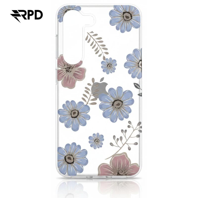 Samsung Galaxy 23 - Cover floreale con rosa pastello