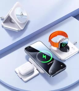 REMAX - RP-W87 Wireless Charger 22.5W, Weiss – Bild 2