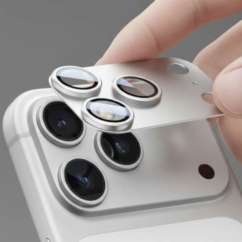ANANK iPhone 17 Pro - All-in-one Camera Guard, Silver – 2