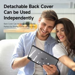 iPad Pro 11 (2020/2021/2022) - Dux Ducis Magi Series, étui à rabat relevable, noir – Bild 8