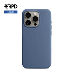 iPhone 15 - Silicone Case winter blue, Liquid (Magsafe-Version) – Bild 1