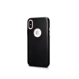iPhone X/XS - Luxury Echtleder Xoomz XYPIX003-BK, schwarz – Bild 2