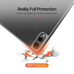 Samsung Galaxy Tab S11 Ultra - Serie Dux Ducis Domo, custodia flip stand-up, nero – Bild 8