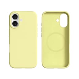 RPD - iPhone 16 Burom Silicone Case avec MagSafe, jaune – Bild 1