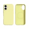 RPD - iPhone 16 Burom Silicone Case avec MagSafe, jaune
