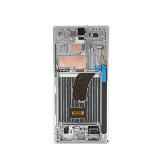 Samsung Galaxy S23 Ultra S918B LCD Blue Lime, con cornice nuova, originale