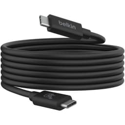Belkin - USB-C to USB-C (USB-4), 240W, 20Gbps, 4K 60Hz, 2m, Schwarz – Bild 2