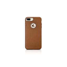 iPhone 7/8 plus iCarer Woven Pattern Real Leather Phone back case-Ring brown – Bild 2
