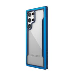 Samsung Galaxy S23 Ultra - Raptic/X-Doria Defense Shield Case avec cadre bleu – Bild 1