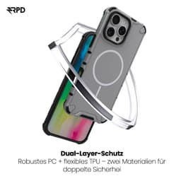 Apple iPhone 16 Pro - Custodia RPD Outdoor MagSafe, resistente agli urti e alle cadute, verde – Bild 5