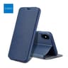 Huawei P30 Lite - X-Level FIBColor Flip Case bleu