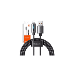 McDodo -USB-A auf Lightning Ladekabel mit Ladelämpchen, 1.2m, Schwarz – Bild 5