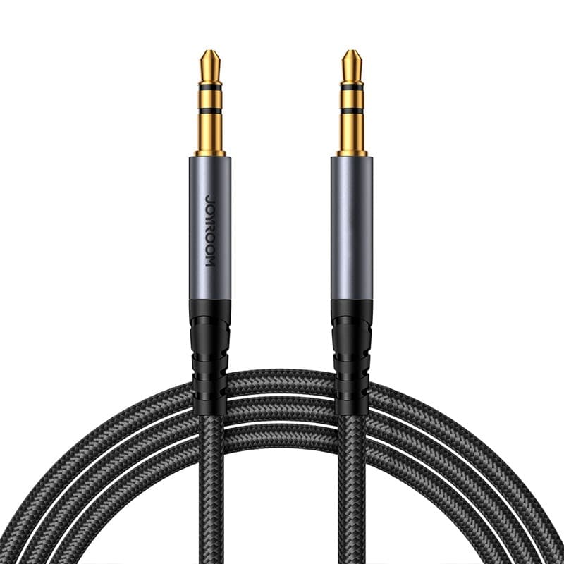 Joyroom - SY-A07 Audio-Transfer Serie AUX-Kabel (Type-C zu 3,5mm, 1,2m), Schwarz