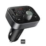 Baseus S-09 Pro Series Trasmettitore FM per auto Bluetooth 5.3 18W Nero
