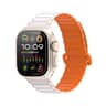 Apple Watch - DUX KJ Version Strap (42-49mm) Weiss-Orange