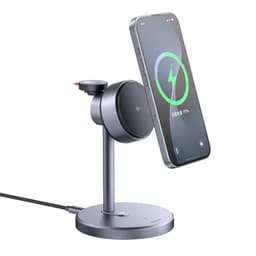 McDodo - Stazione di ricarica wireless magnetica 3in1 15W MagQ Stand, nero – Bild 2
