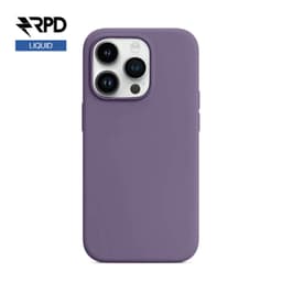 iPhone 14 Plus - Silicone Case Iris (violet), Liquid (version Magsafe) – Bild 1