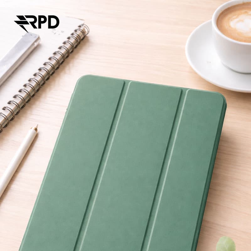 RPD - iPad Air 4/5 & Air 11" (2024/2025) SBL, Tri-Fold Smart Case, Dunkelgrün – 3