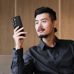 Samsung Galaxy Z Fold 7 - Serie Dux Ducis Bril Nero – Bild 7