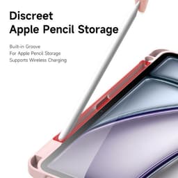 iPad Air 4/5/6 10.9 - Serie Dux Ducis Magi, custodia flip stand-up, rosa – Bild 6