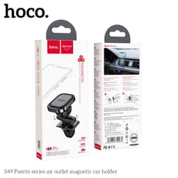 Hoco S49 Fuerte series air outlet magnetic car holder, schwarz – Bild 8