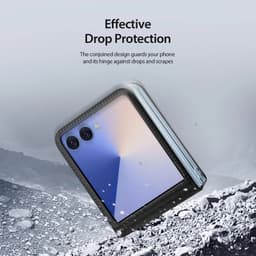Samsung Galaxy Z Flip 7 - Dux Ducis Bril Series, Noir – Bild 7