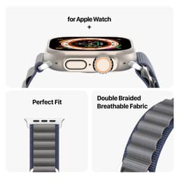 Apple Watch - DUX GS Version Strap - 38mm/40mm/41mm/42mm(10.Gen) Blue – Bild 9