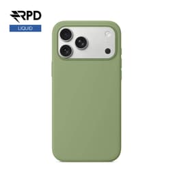 iPhone 17 Pro Max - Silicone Case Grün, liquid (Magsafe-Version) – Bild 1