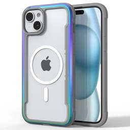 iPhone 15 - Custodia Raptic Defence Shield Iridescente con MagSafe, Iridescente – Bild 2