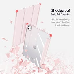 Apple iPad Air 6 11/Air 4/5 10.9 - Dux Ducis Serie Toby con supporto per Apple Pencil, rosa – Bild 9