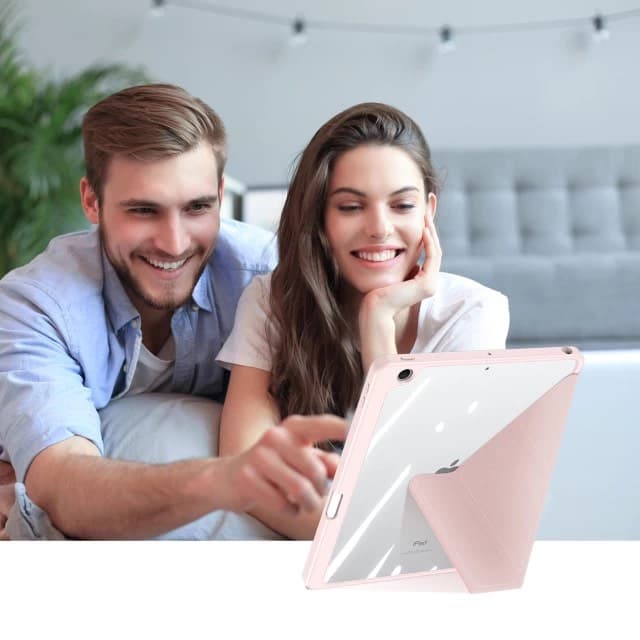 iPad 11" (2025) / iPad 10.9" (2022) Étui à rabat Dux Ducis Magi Series, rose – 4
