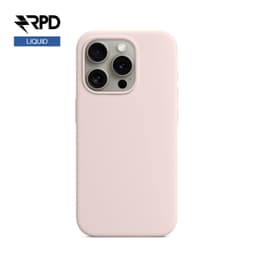 iPhone 15 Pro - Silicone Case Light Pink, Liquid (Magsafe-Version) – Bild 1